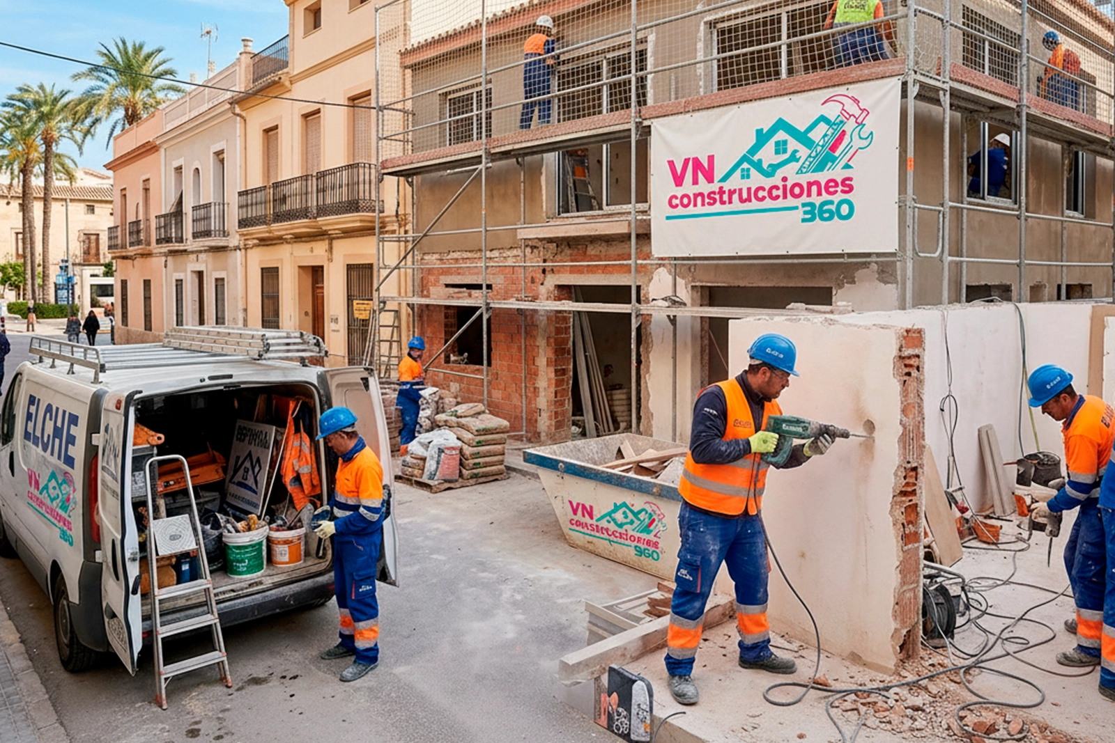 VN Construcciones 360 – empresa de reformas en Elche